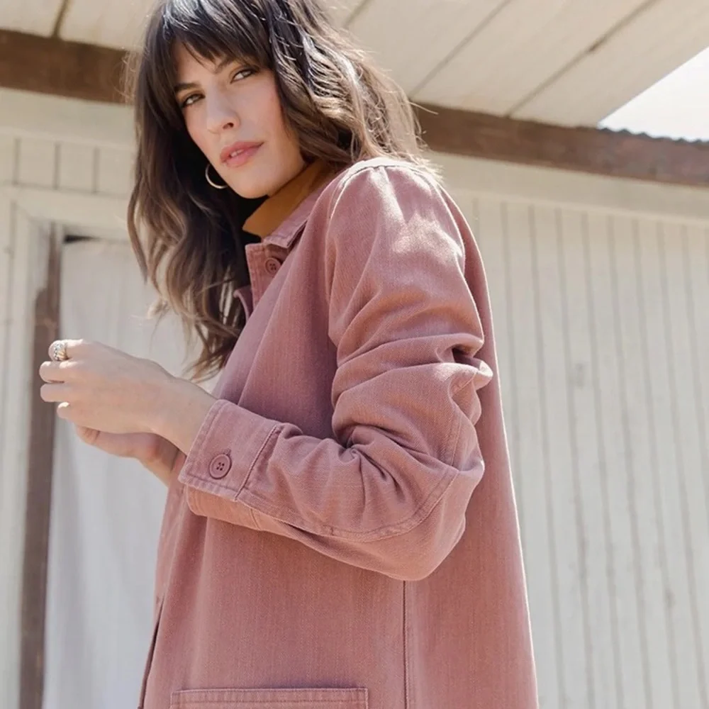 SOLD - Tradlands Field Chore Coat in Clay NWOT - Picture 3 of 10